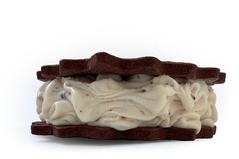 Almond Toffee Crunch  Gelato Sandwich *factory exclusive