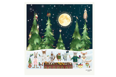 Moonlight BBQ limited edition Print