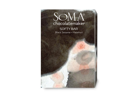 Softy Bar- Black Sesame Praline and Gianduja
