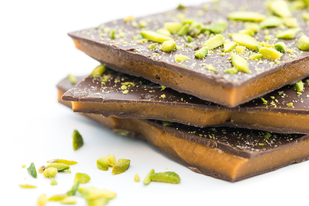 Lemon Pistachio Toffee